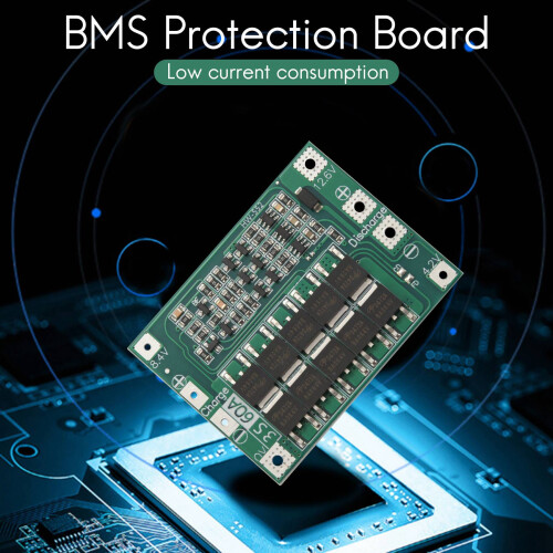 3X 3S 60A Bms Board 11.1V 12.6V 18650 Li-Ion Lithium Battery Protection Board Enhanced Version 2