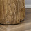 Homcom HOMCOM Concrete Side Table Tree Stump End Table for Indoor Outdoors Natural 8