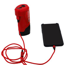 BäRbar USB-Batteriladdare och StröMkäLla Passar för 48-59-1201 N12 USB-Adapter-RöD