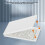 Folding  Keyboard Two-Fold Portable   Keyboard Rechargeable Office Keyboard White 7