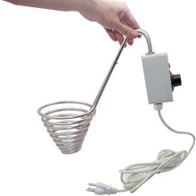 Honey Extractor Heater with Thermostat Control, Stainless Steel Beekeeping Tank Honey and Beeswax Melter