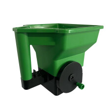 Handheld Seed Spreader 3L Manual Fertilizer Spreader with Ergonomic Grip and Adjustable Spread Control for Lawn and Garden