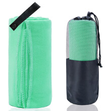 (Mint Green, 40*80cm) Ultra Soft Microfiber Gym Towels, Lightweight & Breathable