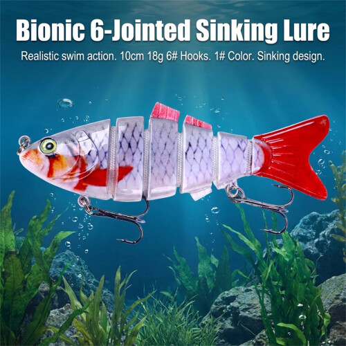 18g Bionic Lure 6-Segment Sinking Bait