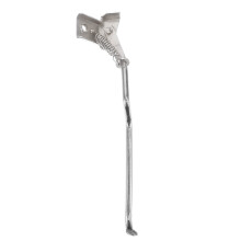 1Metal 2-Stroke Kickstand Silver Side Stand with Spring