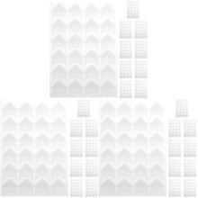 30Sheets White Photo Album Corners Self Adhesive Scrapbook Protectors