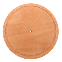 Sturdy Beige Manual Rotary Cheese Base for Kitchen Use