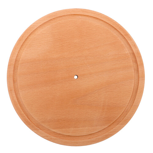 Sturdy Beige Manual Rotary Cheese Base for Kitchen Use