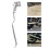 1Metal 2-Stroke Kickstand Silver Side Stand with Spring 7