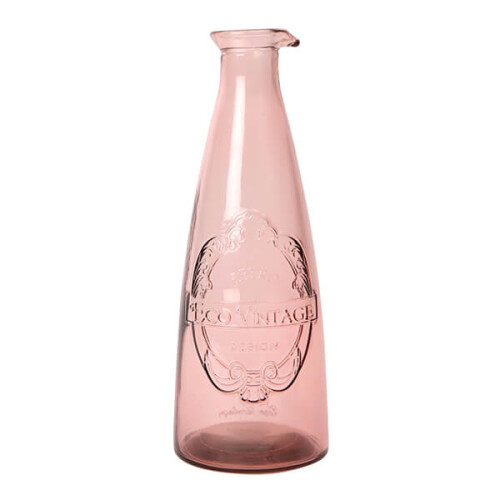 Dexam Sintra Recycled Glass Carafe Blush
