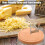 Sturdy Beige Manual Rotary Cheese Base for Kitchen Use 6