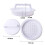 Nonstick Hamburger Press Patty Maker for Grilling, Uniform Shape, Includes 20 Patty Papers 2