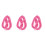 3Rouleaux Fil Élastique Rose DIY Accessoires 4