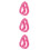 3Rouleaux Fil Élastique Rose DIY Accessoires 8