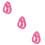 3Rouleaux Fil Élastique Rose DIY Accessoires 9