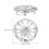 4Pcs Universal Caps Plastic Wheel Hub Covers for Golf Carts 11