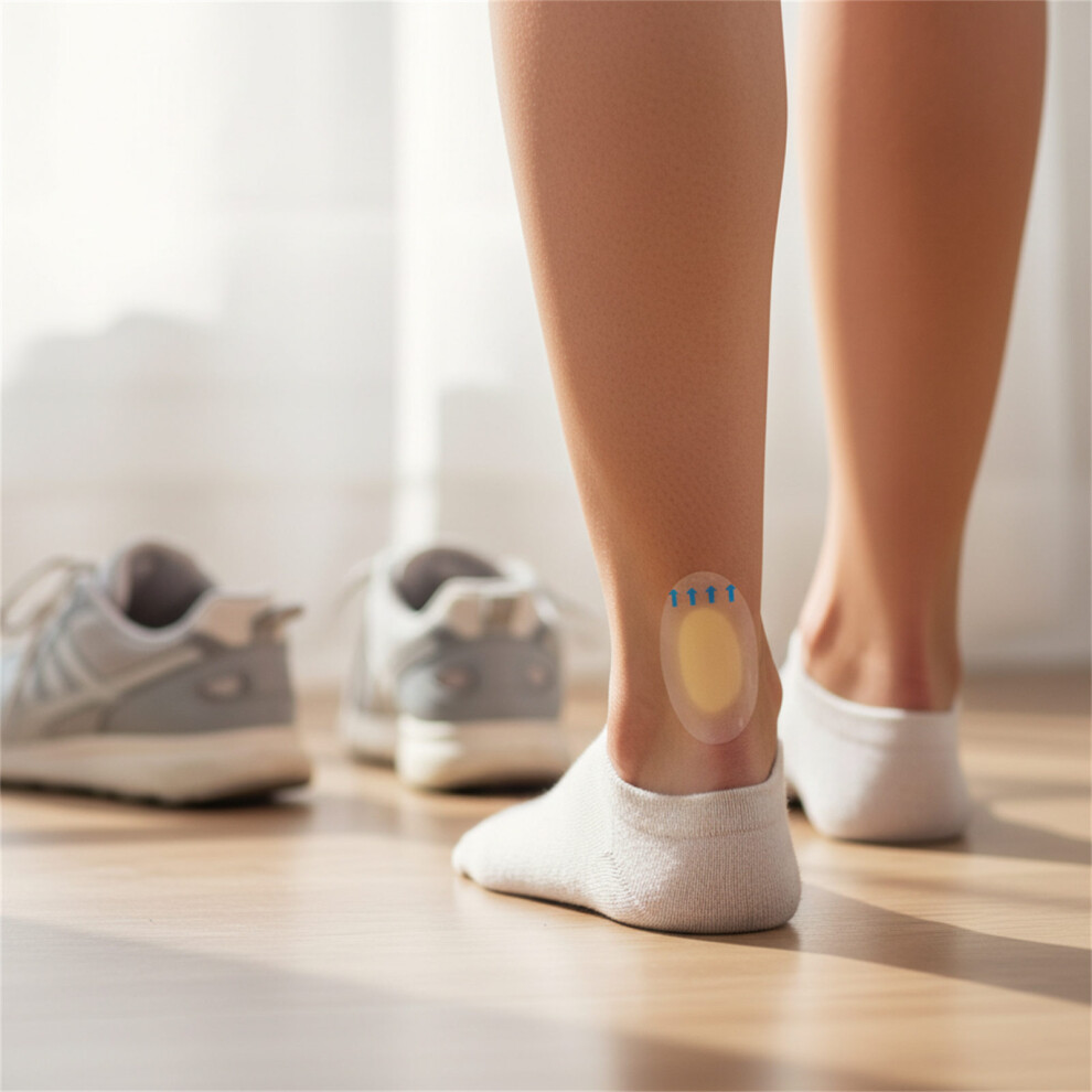 Roc-Electron (5.2 2.8) Hydrocolloid Heel Bandage - Invisible & Comfortable