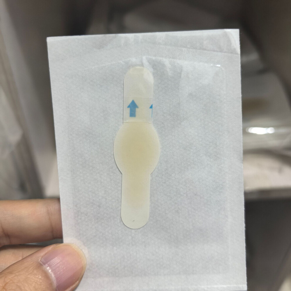 Zhouq-Outdoors (6 1.7) Hydrocolloid Heel Bandage, Anti-Friction & Invisible