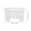 8Pcs White Water Pitcher Lids Wear-Resistant Home Use Covers 10