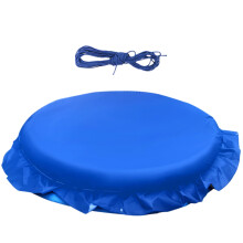 Swimming Pool Cover 8ft Waterproof Round Above Ground with Heat Retention and Debris Protection