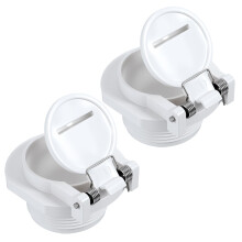 Pool Vacuum Hose Connector for Zodiac, Hayward, Pentair, 1.5 Inch Vac Lock Replacement Prevents Suction Entrapment