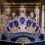 (B) Baroque Red Crystal Bridal Crown 3