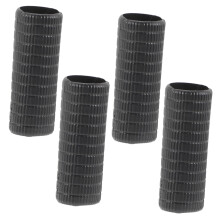 4pcs Violin Bow Grip for Beginners, Rubber Bow Hold Corrector for Students, Ergonomic Comfort