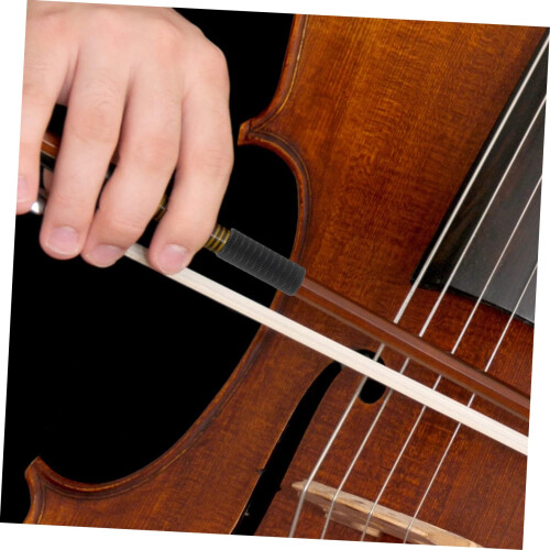 4pcs Violin Bow Grip for Beginners, Rubber Bow Hold Corrector for Students, Ergonomic Comfort 1