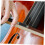 4pcs Violin Bow Grip for Beginners, Rubber Bow Hold Corrector for Students, Ergonomic Comfort 4