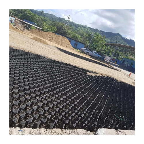 HDPE Permeable Paver Grid 2 Inch Geocell Ground Stabilization for Driveway Slopes  Load Support
