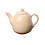 Dexam Sintra Glazed Terracotta 800ml Teapot Stone 1