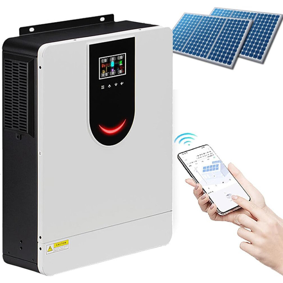 2Kw Hybrid Solar Inverter 48V Off Grid Pure Sine Wave With 120A Mppt For Home Backup 9053599691594