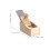 Portable Golden Mini Planer Hand Tool for Violin Cello Making 3