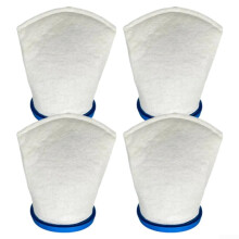 Pool Vacuum Filter Bags 20 Micron Fine Filtration with Leakproof Seal, Fits Pool Blaster Max, 4 Pack