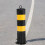 Traffic Delineator Post Multi Thickened Steel Pipes 1pcs 5