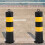 Traffic Delineator Post Multi Thickened Steel Pipes 1pcs 6