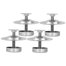 4Pcs Stainless Steel Beehive Feet with Ant Prevention, Durable Hive Stand for Outdoor Wooden Hives