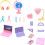 2Ensembles Kit Miniature Coloré Accessoires Maison De 3