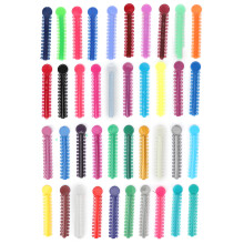 40pcs Colorful Orthodontic Ligature Rings for Teeth Bracket Adjustment