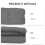 Garniture D'espace L En Mousse Grise Pour Mur Maison 8