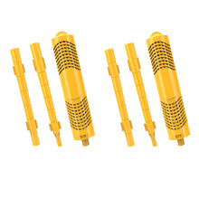 Hot Tub Mineral Stick 4 Month Yellow 2 Pack for Spa and Pool, Easy Replacement and Consistent Release