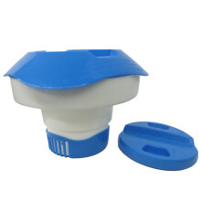 Automatic Pool Chlorine Floater Blue – Continuous Water Disinfection and Low Maintenance Dispenser for Pools and Bathtubs