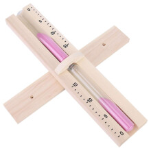 Sauna Timer 15Minute Wooden Wall Mounted Hourglass for Sauna Room Countdown