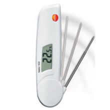 Folding Probe Thermometer Penetration LCD Digital Thermometer Food Safety Thermometer T103(-30C-+220C)0560 0103