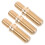 3Pcs Brass Pool Cue Screws Durable Joint Connector for Billiard Repair 11