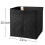 6Pcs Storage Cubes  Fabric  Storage Bins Collapsible Storage Bins with Hanging Ring Foldable  Baskets 6