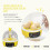 Mini Egg Incubator for Hatching Chicken and Quail Eggs, Compact 4 Egg Capacity 4