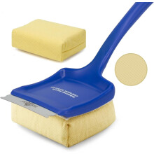 Steam Grill Brush with Replaceable Head, No Wire Bristles, Heat Resistant for Gas and Charcoal Grills
