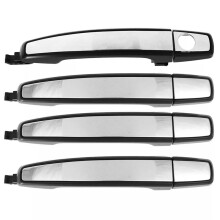 Chrome Exterior Door Handle Pull Set 25936893 25936865 for Regal Encore SRX Camaro Malibu Sonic