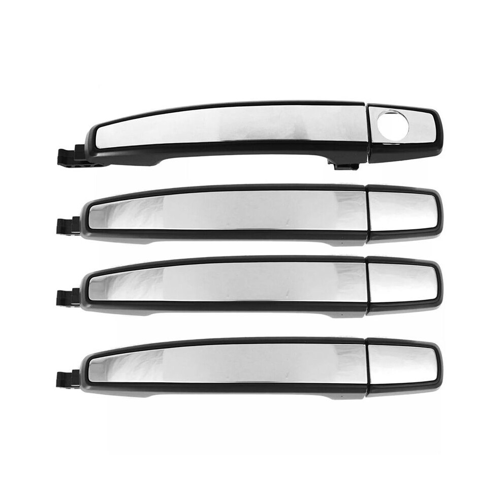 Chrome Exterior Door Handle Pull Set 25936893 25936865 For Regal Encore Srx Camaro Malibu Sonic 6034256588306